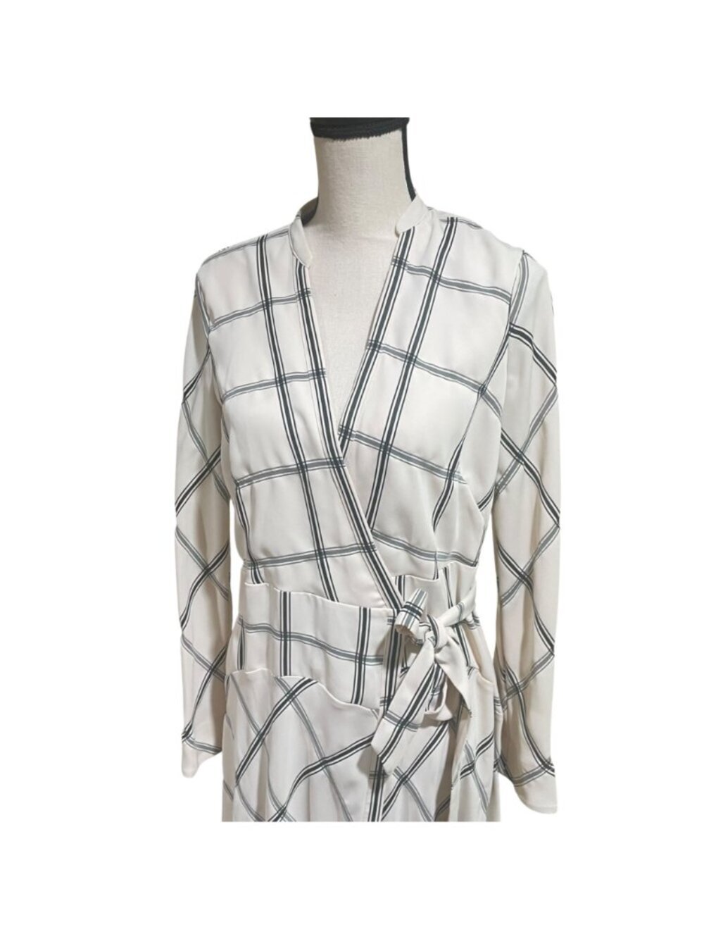 karen millen checked midi dress - Picture 5 of 8